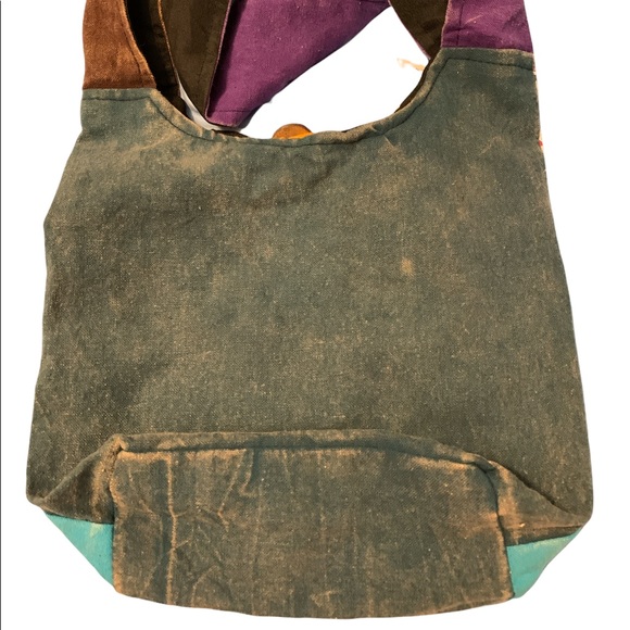 Frestyle Dolphins Playing Small Hobo Bag. - Picture 5 of 13